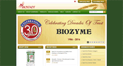 Desktop Screenshot of biostadt.com